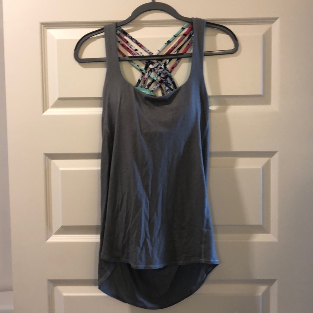 Lululemon tank with built in bra